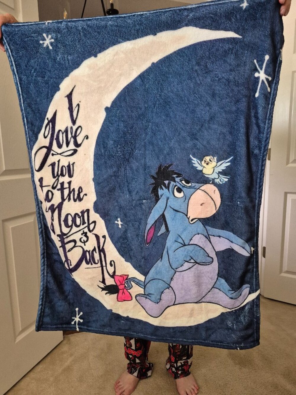 Eeyore super soft blanket